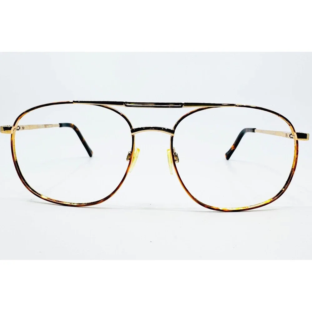 Caravaggio Eyeglass Frames Mens Gold Tortoise Tremont TOR 58-17-145